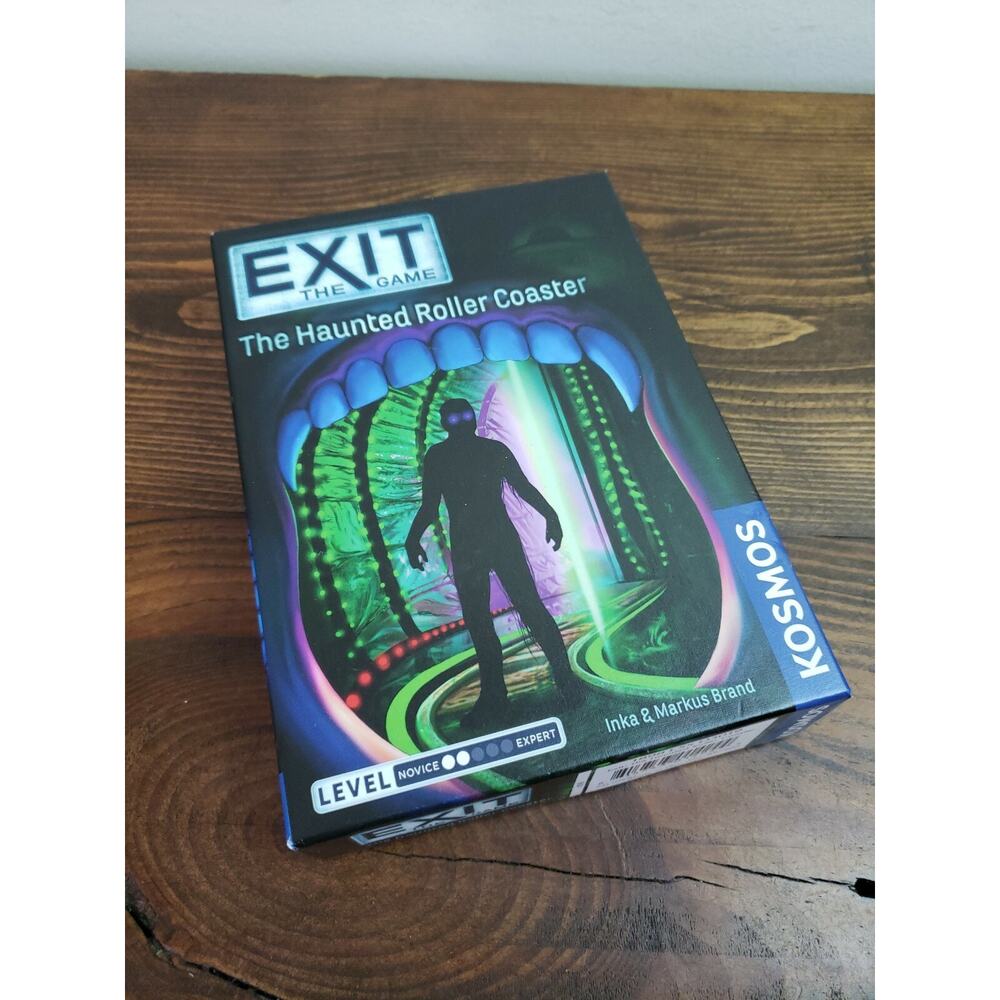 EXIT: The Haunted Roller Coaster At-Home Escape Room, EXIT: The Game from Kosmos